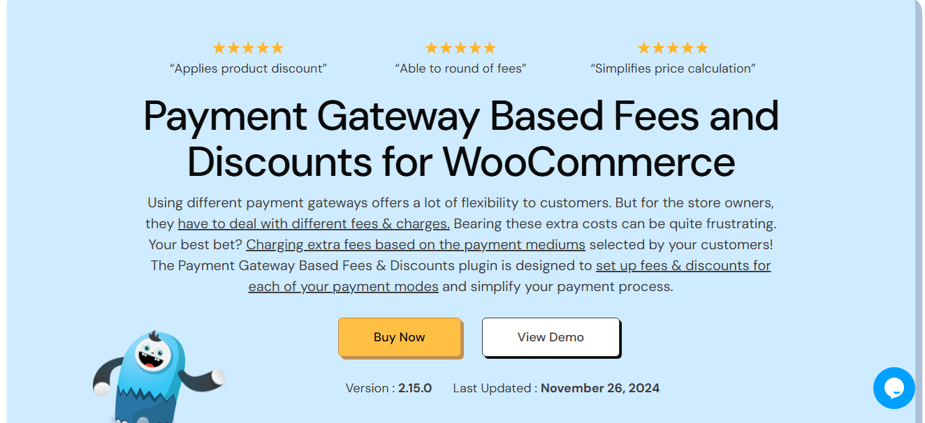 Payment Gateway-Based Fees and Discounts for WooCommerce