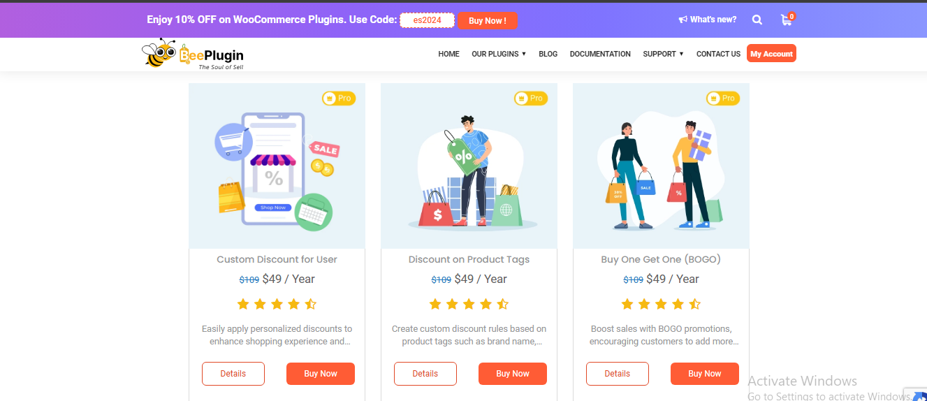 Beeplugin - WooCommerce Custom Discount Plugin