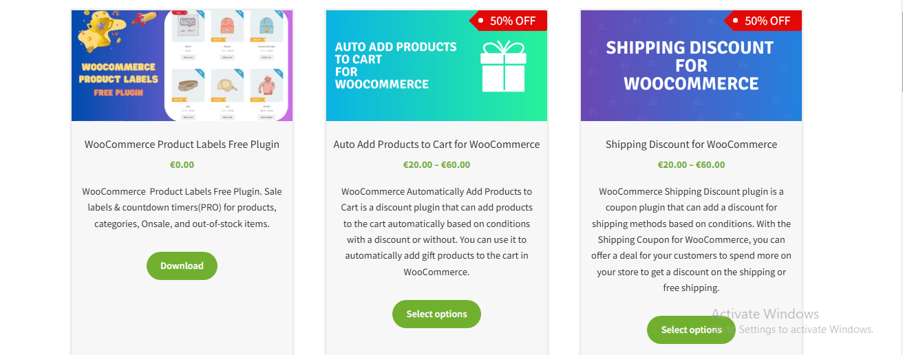 Easy WooCommerce Discounts plugin. 